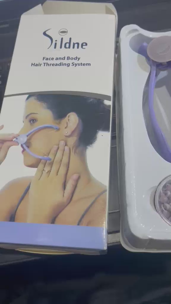 Sildne Threading Machine | Eyebrows and Face Hair Threading Tool | Hair Remover Machine | Hair Trimmer For Women