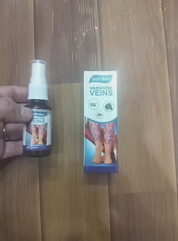 Varicose Veins Treatment Spray – Advanced Formula for Spider Veins, Leg Pain & Swelling Relief ~ 30ml
